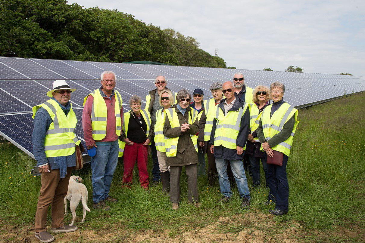 Pioneering community solar farms generate £60k for communities