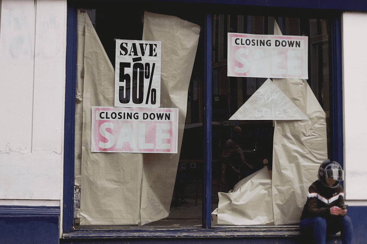 Introducing the Shuttered Front: Revisiting the high street warning lights