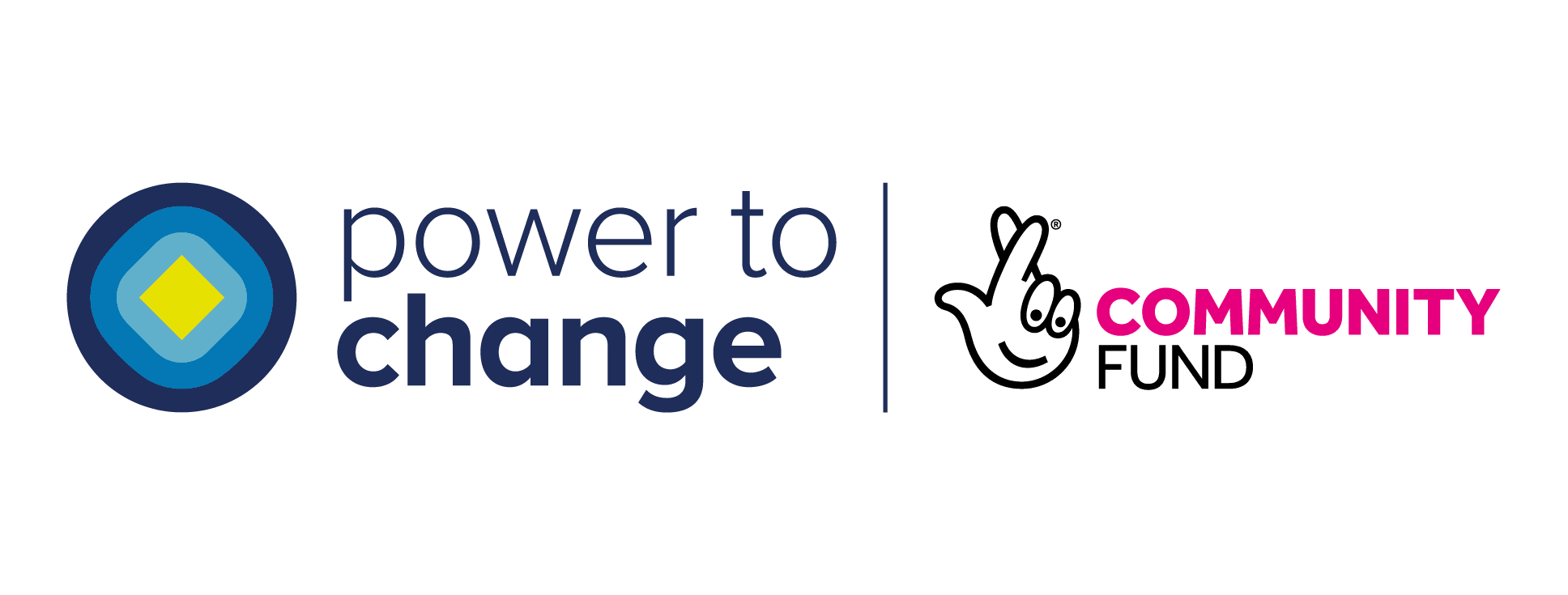 Power to Change and National Lottery Community Fund logos