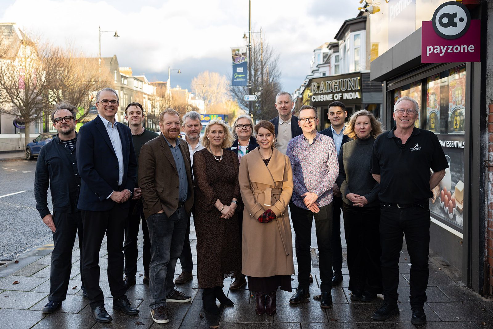 A group photo of commission members 
